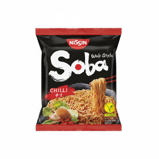 Nissin Soba Gusto PICCANTE (VEGANO) 111G