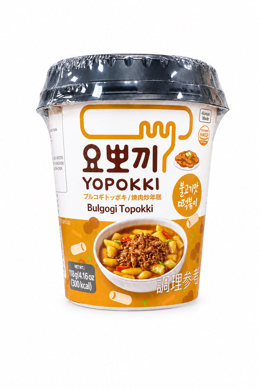 YOPOKKI CUP AL MANZO BULGOGI 120G