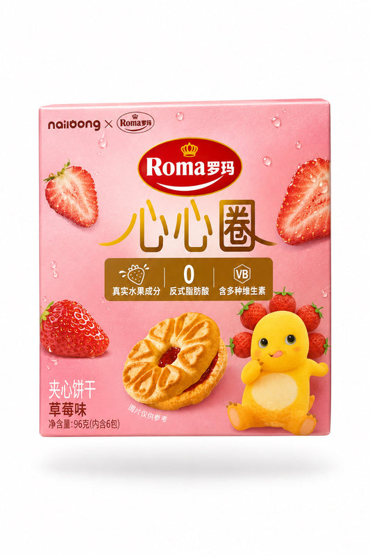 BISCOTTINO ALLA FRAGOLA 96G