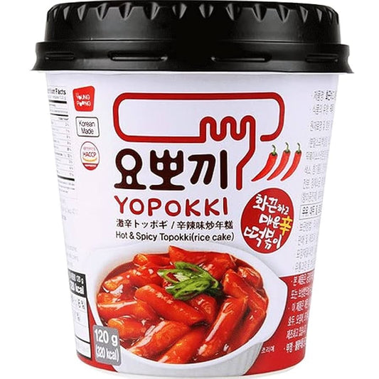 Yopokki Tteokbokki - DOPPIO PICCANTE Gnocchi di riso Coreani