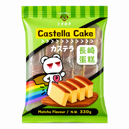 TOKIMEKI CASTELLA CAKE 330G GUSTO MATCHA