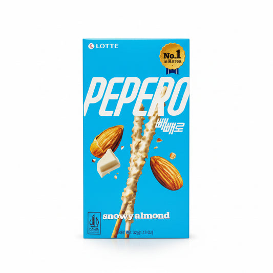 Pepero Bastoncini Mandorle e Cioccolato Bianco