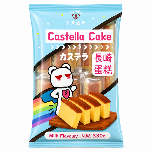 TOKIMEKI CASTELLA CAKE 330G GUSTO LATTE