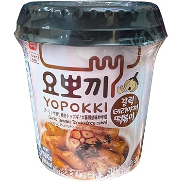 Yopokki Salsa Teriyaki/Aglio Tteokbokki - Gnocchi di riso Coreani