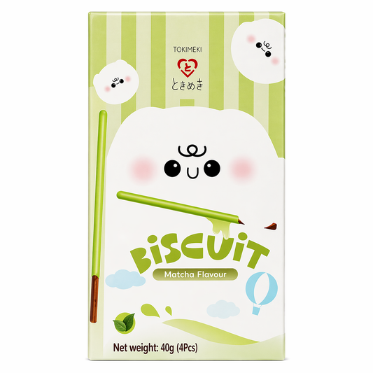 TOKIMEKI BISCOTTI STICK 40G MATCHA