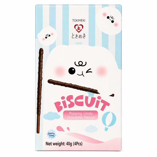TOKIMEKI BISCOTTI STICK 40G POPPING CANDY