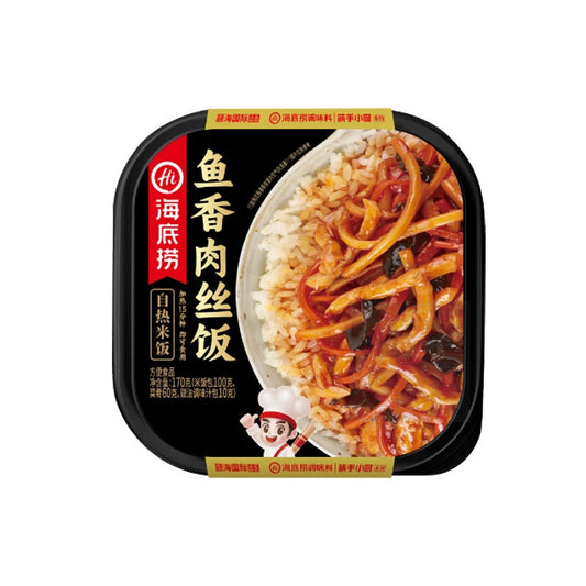 Riso Istantaneo Con MAIALE SFILACCIATO STILE YUXIANG