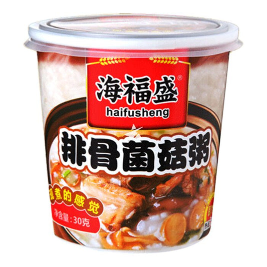 PORRIDGE DI RISO ISTANTANEO 38G FUNGHI/COSTINE DI MAIALE