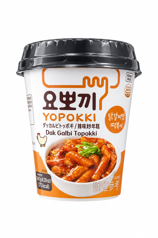 YOPOKKI CUP GALBI CHICKEN  120G