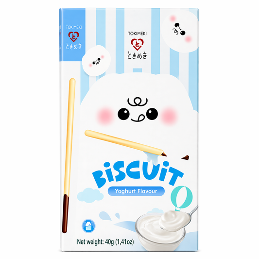 TOKIMEKI BISCOTTI STICK 40G YOGURT