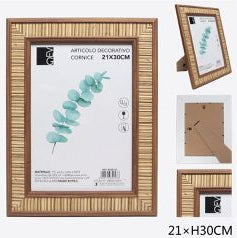 Portafoto Decorato Legno
