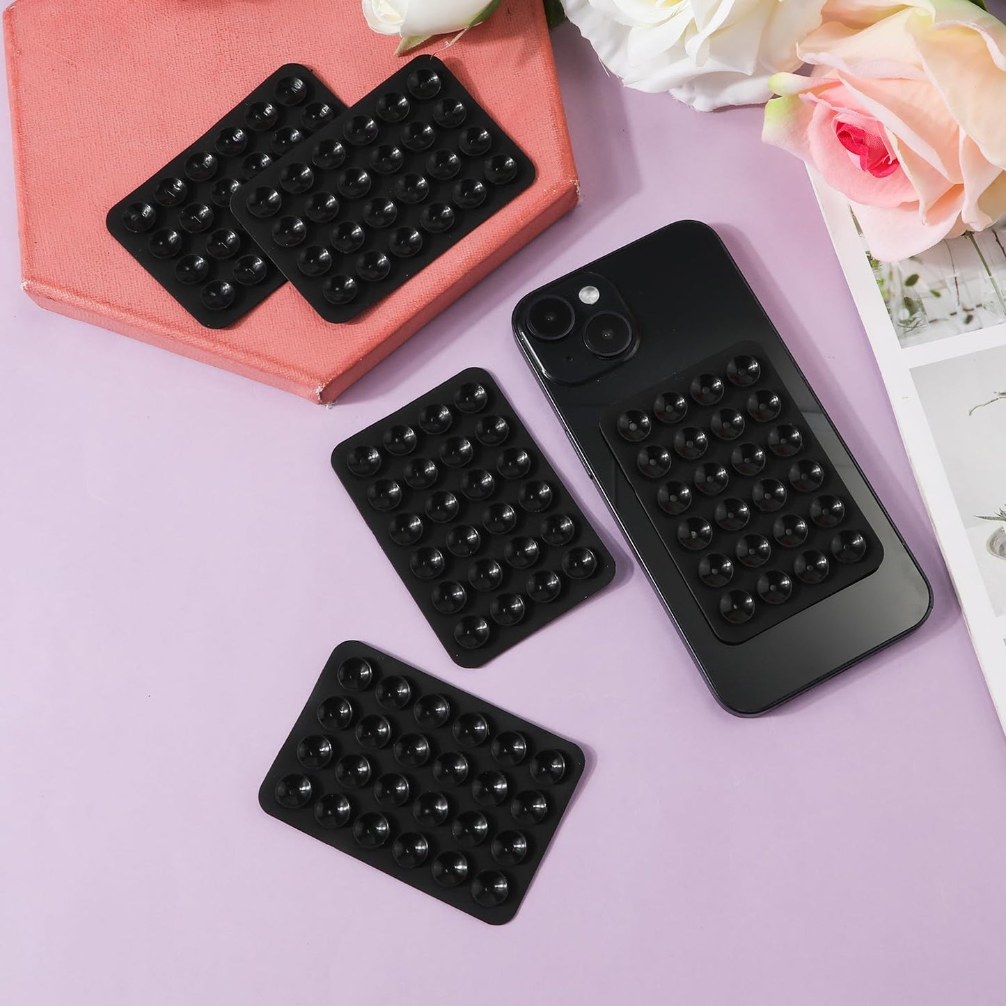 Ventosa in silicone per retro telefono