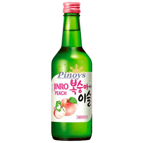 Jinro Soju Chamisul Pesca Liquore Coreano 350ml