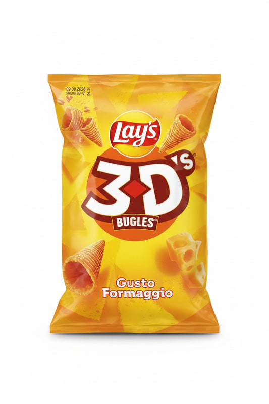 LAYS 3D’S BUGLES AL GUSTO DI FORMAGGIO 100g