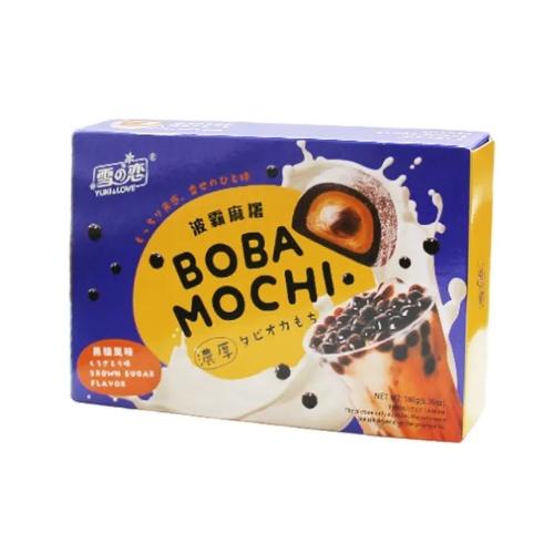 BOBA MOCHI GUSTO ZUCCHERO DI CANNA CON TAPIOCA