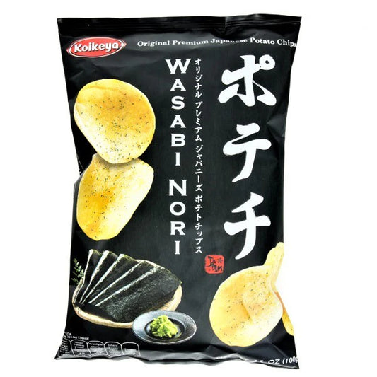 KOIKEYA Patatine GUSTO ALGHE NORI E WASABI 100g