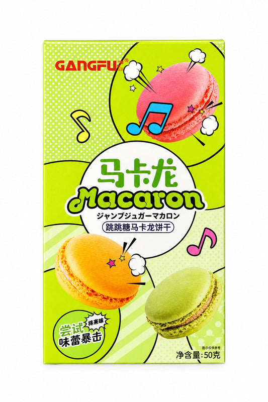PASTICCINO MACARON SCOPPIETTANTE AL MATCHA 50g