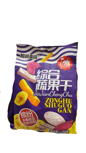 Snack di Frutta e verdura secca mista 150g