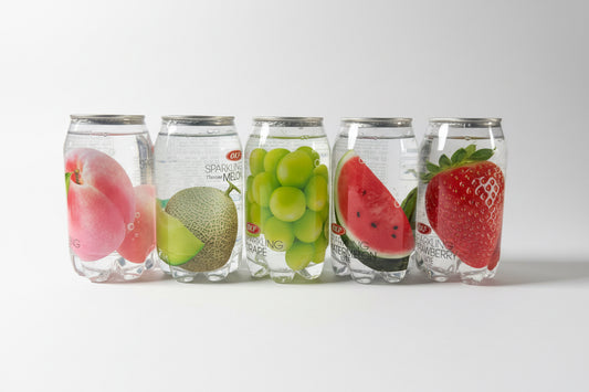 Box acqua frizzante alla frutta 5gusti