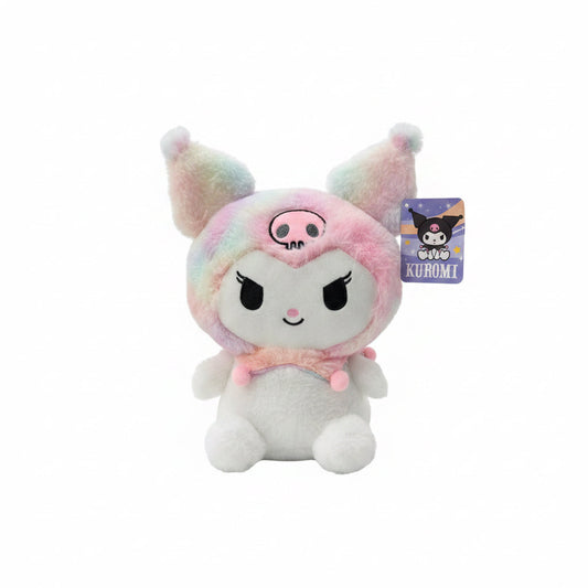 PELUCHE KUROMI ARCOBALENO 24cm ORIGINALE