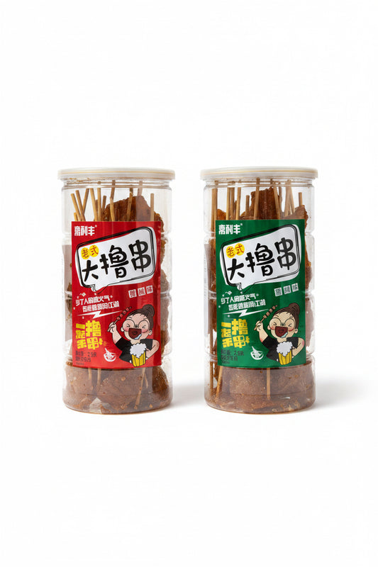 SNACK DI SPIEDINI DI TOFU GUSTO PICCANTE 228G