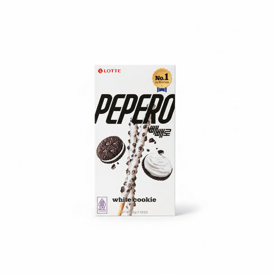 Pepero Bastoncini al Biscotto Oreo e Cioccolato Bianco