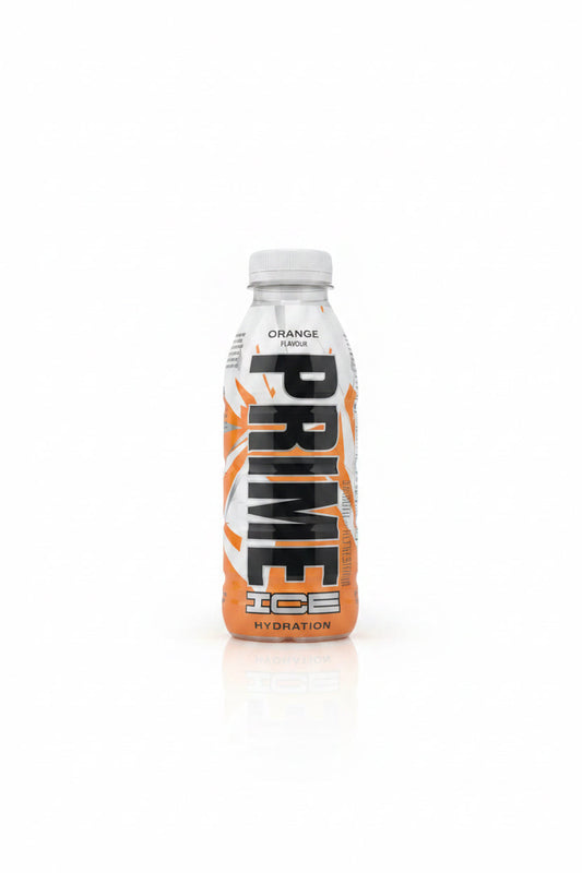Prime Hydration Ice Orange, bevanda aromatizzata al gusto di arancia e mandarino da 500ml