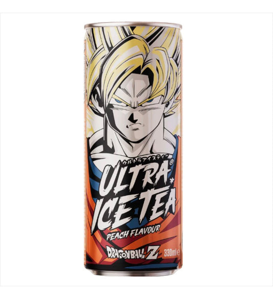 DRAGON BALL Z ULTRA ICE TEA GOKU SUPER SAIYAN, TÈ ALLA PESCA 330ML