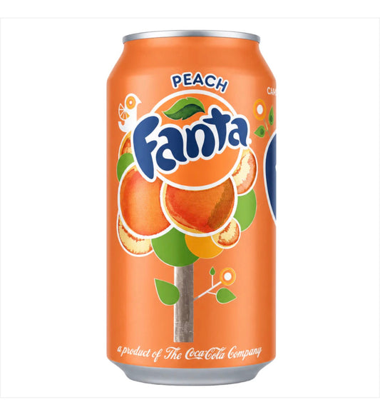 FANTA PEACH, BEVANDA ALLA PESCA 355ML