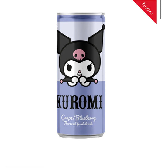 HELLO KITTY KUROMI SODA DRINK – UVA E MIRTILLO 250ML