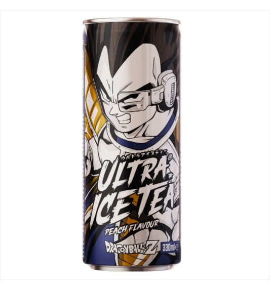 DRAGON BALL Z ULTRA ICE TEA VEGETA, TÈ ALLA PESCA 330ML