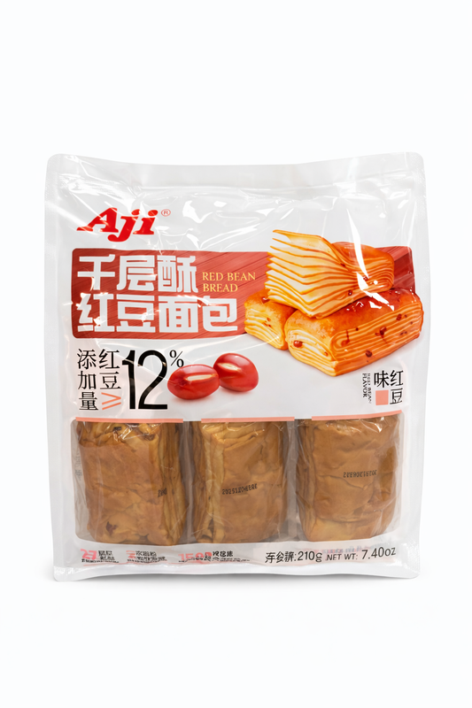 Aji Red Bean Bread – Pane Dolce Asiatico con Fagioli Rossi (210 g)