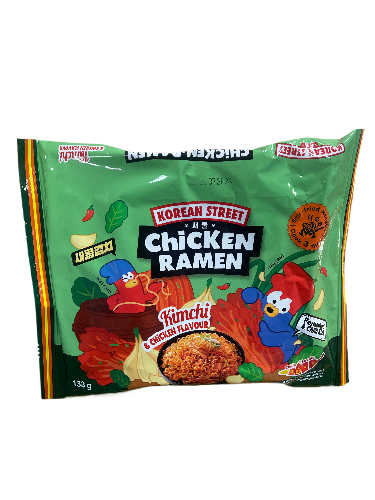 CHICKEN RAMEN ISTANTANEO GUSTO KIMCHI 133G
