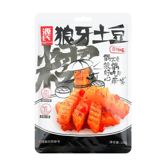 GENJI SNACK DI PATATE GUSTO PICCANTE 120G