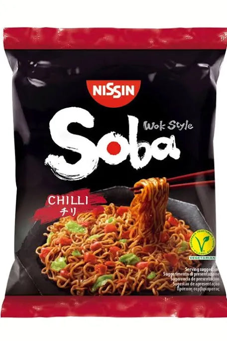 Nissin Soba Gusto PICCANTE (VEGANO) 111G