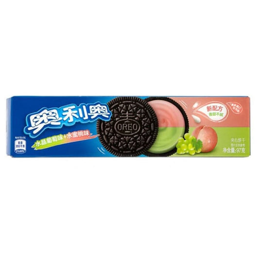 Oreo - Biscotti gusto Uva e Pesca - 97g
