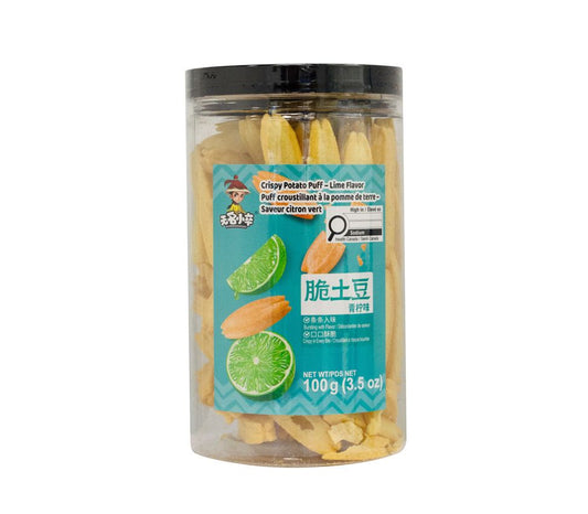 SNACK DI PATATE 100G GUSTO LIME