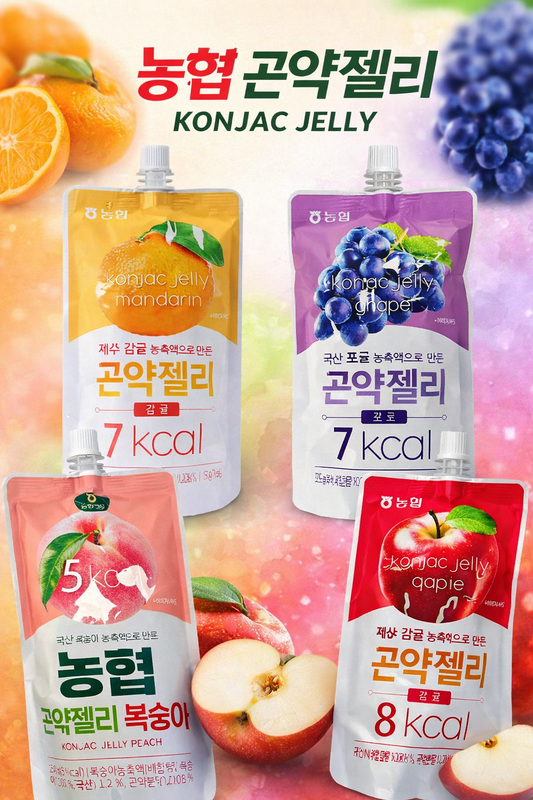 Box gelatine Corea e poche calorie