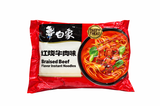 Noodles istantanei al gusto manzo brasato