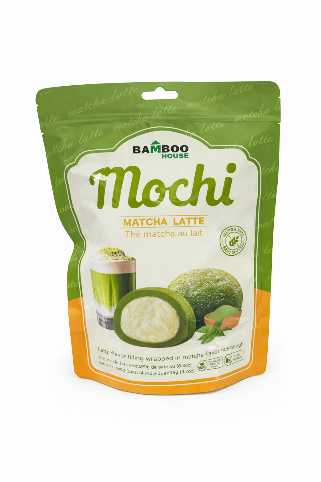 Mochi al te verde senza glutine 140g