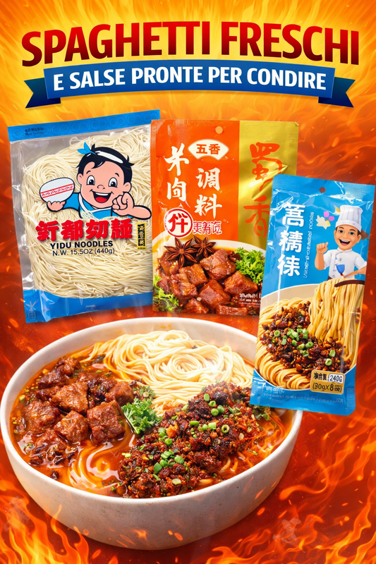 box spaghetti e salse
