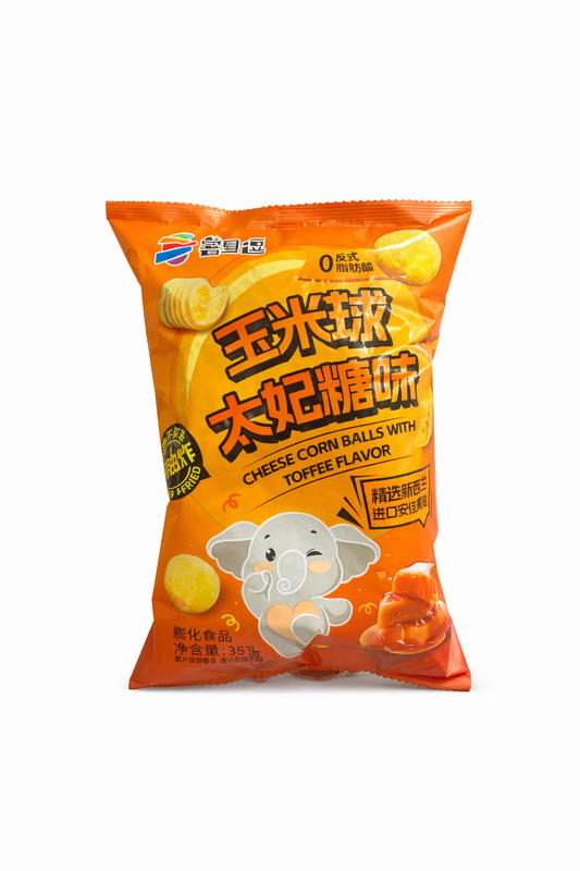 Palline di mais croccanti