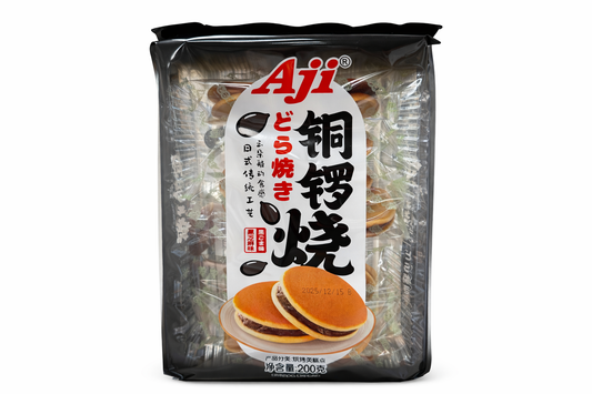 Aji mini dorayaki al sesamo nero