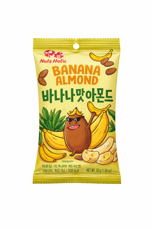 Mandorle Croccanti al Gusto Banana 20g