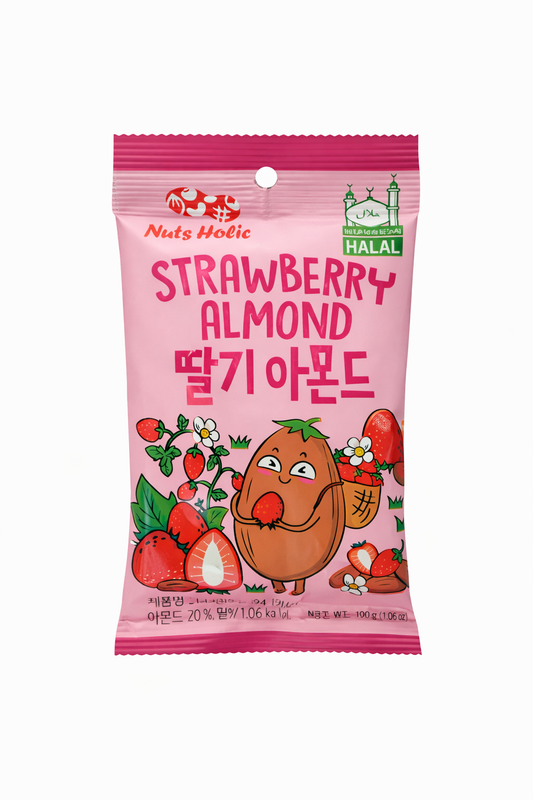 Mandorle Croccanti al Gusto Fragola 20g