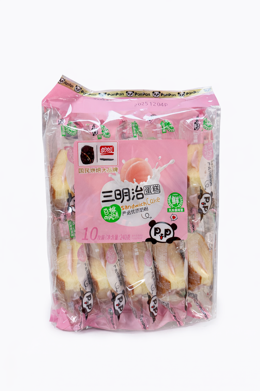 Mini Sandwich Cake alla Pesca