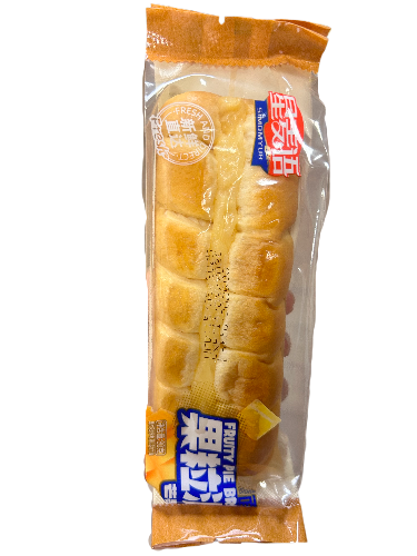 SNACK DI PANE CON CREMA AL MANGO