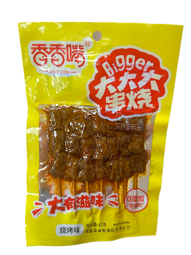 BIGGER - SNACK SPIEDINI DI TOFU BBQ 80G