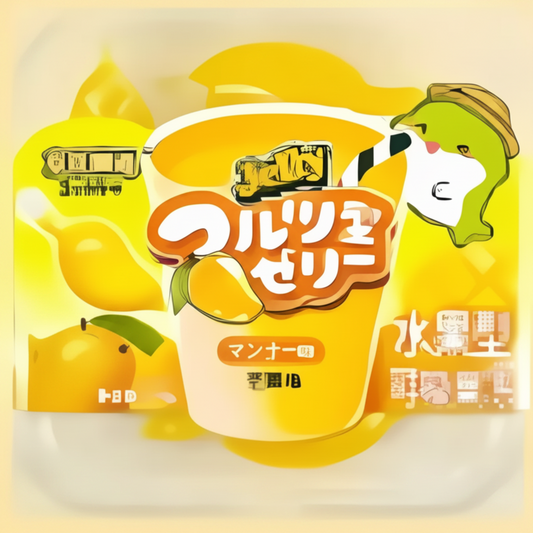 GELATINA AL MANGO A FORMA DI FRUTTA 228 G
