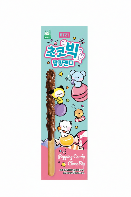 BT21 CHOCOBIG BASTONCINO DI CIOCCOLATO CON CARAMELLE 54 G
